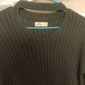 Army Green Hollister Sweater